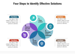 Four Steps To Identify Effective Solutions Ppt PowerPoint Presentation Infographics Example Topics PDF Four Steps To Identify Effective Solutions Ppt PowerPoint Presentation Infographics Example Topics PDF