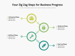 Four Zig Zag Steps For Business Progress Ppt PowerPoint Presentation Styles Influencers PDF Four Zig Zag Steps For Business Progress Ppt PowerPoint Presentation Styles Influencers PDF