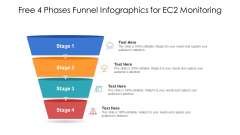 Free 4 Phases Funnel Infographics For EC2 Monitoring Ppt PowerPoint Presentation Gallery Demonstration PDF