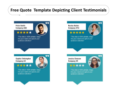 Free Quote Template Depicting Client Testimonials Ppt PowerPoint Presentation Gallery Shapes PDF Free Quote Template Depicting Client Testimonials Ppt PowerPoint Presentation Gallery Shapes PDF