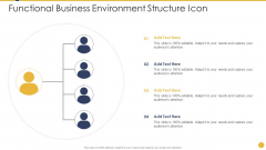 Functional Business Environment Structure Icon Ppt PowerPoint Presentation Gallery Diagrams PDF Functional Business Environment Structure Icon Ppt PowerPoint Presentation Gallery Diagrams PDF