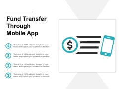Fund Transfer Through Mobile App Ppt PowerPoint Presentation Show Model Fund Transfer Through Mobile App Ppt PowerPoint Presentation Show Model