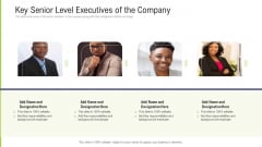 Funding Pitch Deck To Obtain Long Term Debt From Banks Key Senior Level Executives Of The Company Rules PDF Funding Pitch Deck To Obtain Long Term Debt From Banks Key Senior Level Executives Of The Company Rules PDF