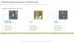 Fundraising Presentation Gym Equipments Startup Fundraising Customer Testimonial Structure PDF Fundraising Presentation Gym Equipments Startup Fundraising Customer Testimonial Structure PDF