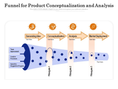 Funnel For Product Conceptualization And Analysis Ppt PowerPoint Presentation Shapes PDF Funnel For Product Conceptualization And Analysis Ppt PowerPoint Presentation Shapes PDF