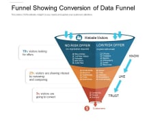 Funnel Showing Conversion Of Data Funnel Ppt PowerPoint Presentation Gallery Model PDF Funnel Showing Conversion Of Data Funnel Ppt PowerPoint Presentation Gallery Model PDF