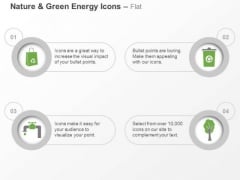 Four Icons For Green Energy Water Air Paper And Waste Management Ppt Slides Graphics Four Icons For Green Energy Water Air Paper And Waste Management Ppt Slides Graphics