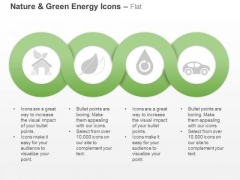 Four Sequential Green Energy And Nature Icons Ppt Slides Graphics Four Sequential Green Energy And Nature Icons Ppt Slides Graphics
