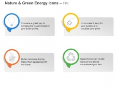 Four Symbols For Green Energy Generation Ppt Slides Graphics Four Symbols For Green Energy Generation Ppt Slides Graphics