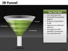 Funnel PowerPoint Diagrams Showing Conversions Ppt Slides