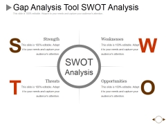 Gap Analysis Tool Swot Analysis Ppt PowerPoint Presentation Pictures Ideas Gap Analysis Tool Swot Analysis Ppt PowerPoint Presentation Pictures Ideas