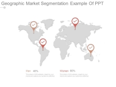 Geographic Market Segmentation Example Of Ppt Geographic Market Segmentation Example Of Ppt