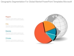 Geographic Segmentation For Global Market Powerpoint Templates Microsoft