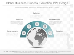 Global Business Process Evaluation Ppt Design