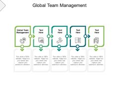 Global Team Management Ppt PowerPoint Presentation Summary Maker Cpb