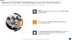 Go To Market Strategy For New Product Need Of Content Marketing To Launch The Product Brochure PDF Go To Market Strategy For New Product Need Of Content Marketing To Launch The Product Brochure PDF