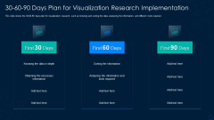 Graphical Representation Of Research IT 30 60 90 Days Plan For Visualization Diagrams PDF Graphical Representation Of Research IT 30 60 90 Days Plan For Visualization Diagrams PDF