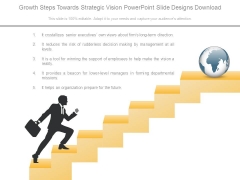 Growth Steps Towards Strategic Vision Powerpoint Slide Designs Download Growth Steps Towards Strategic Vision Powerpoint Slide Designs Download