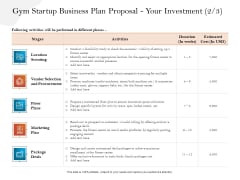 Gym And Fitness Center Business Plan Gym Startup Business Plan Proposal Your Investment Marketing Demonstration PDF Gym And Fitness Center Business Plan Gym Startup Business Plan Proposal Your Investment Marketing Demonstration PDF