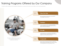 Gym Consultant Training Programs Offered By Our Company Pictures PDF Gym Consultant Training Programs Offered By Our Company Pictures PDF