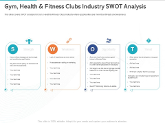Gym Health And Fitness Market Industry Report Gym Health And Fitness Clubs Industry Swot Analysis Ppt Portfolio File Formats PDF Gym Health And Fitness Market Industry Report Gym Health And Fitness Clubs Industry Swot Analysis Ppt Portfolio File Formats PDF