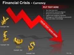 Global Currencies Recession PowerPoint Templates