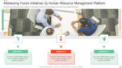 HRM System Pitch Deck Addressing Future Initiatives By Human Resource Management Platform Infographics PDF HRM System Pitch Deck Addressing Future Initiatives By Human Resource Management Platform Infographics PDF