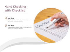 Hand Checking With Checklist Ppt PowerPoint Presentation Model Sample Hand Checking With Checklist Ppt PowerPoint Presentation Model Sample