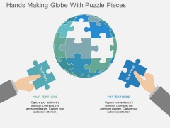 Hands Making Globe With Puzzle Pieces Powerpoint Templates Hands Making Globe With Puzzle Pieces Powerpoint Templates
