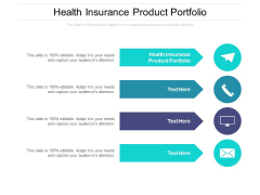 Health Insurance Product Portfolio Ppt PowerPoint Presentation Model Grid Cpb Pdf