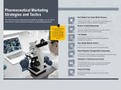 Healthcare Merchandising Pharmaceutical Marketing Strategies And Tactics Slides PDF Healthcare Merchandising Pharmaceutical Marketing Strategies And Tactics Slides PDF