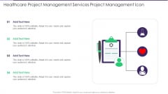 Healthcare Project Management Services Project Management Icon Icons PDF