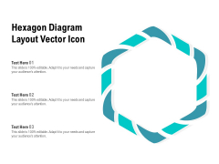 Hexagon Diagram Layout Vector Icon Ppt PowerPoint Presentation File Show PDF