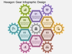 Hexagon Gear Infographic Design Powerpoint Templates Hexagon Gear Infographic Design Powerpoint Templates