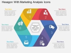 Hexagon With Marketing Analysis Icons Powerpoint Template Hexagon With Marketing Analysis Icons Powerpoint Template