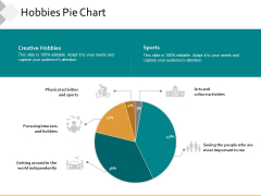 Hobbies Pie Chart Ppt PowerPoint Presentation Show Smartart Hobbies Pie Chart Ppt PowerPoint Presentation Show Smartart