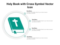 Holy Book With Cross Symbol Vector Icon Ppt PowerPoint Presentation File Outfit PDF Holy Book With Cross Symbol Vector Icon Ppt PowerPoint Presentation File Outfit PDF