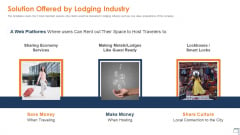 Hospitality Industry Solution Offered By Lodging Industry Ppt Styles Summary PDF