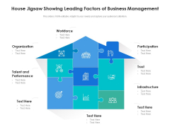 House Jigsaw Showing Leading Factors Of Business Management Ppt PowerPoint Presentation Outline Demonstration House Jigsaw Showing Leading Factors Of Business Management Ppt PowerPoint Presentation Outline Demonstration
