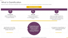 How Build Gamification Advertising Plan What Is Gamification Ppt Inspiration Graphics Tutorials PDF How Build Gamification Advertising Plan What Is Gamification Ppt Inspiration Graphics Tutorials PDF