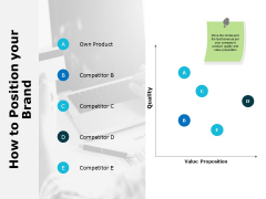 How To Position Your Brand Ppt PowerPoint Presentation Summary Brochure How To Position Your Brand Ppt PowerPoint Presentation Summary Brochure