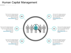 Human Capital Management Ppt PowerPoint Presentation Visual Aids Icon