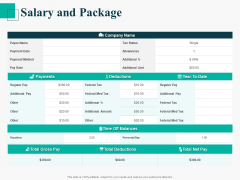 Human Capital Management Procedure Salary And Package Structure PDF Human Capital Management Procedure Salary And Package Structure PDF