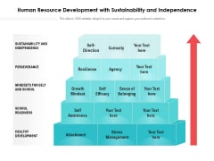 Human Resource Development With Sustainability And Independence Ppt PowerPoint Presentation Infographics Layout PDF Human Resource Development With Sustainability And Independence Ppt PowerPoint Presentation Infographics Layout PDF