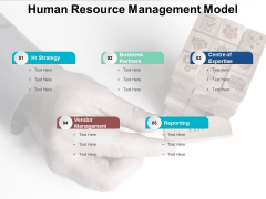 Human Resource Management Model Ppt PowerPoint Presentation Pictures Grid Human Resource Management Model Ppt PowerPoint Presentation Pictures Grid
