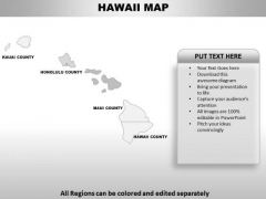 Hawaii PowerPoint Maps Hawaii PowerPoint Maps