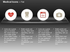 Heart Ecg Line Teeth First Aid Box Ppt Slides Graphics