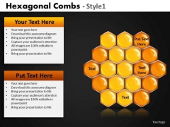 Hexagonal Comb PowerPoint Templates And Honey Comb Ppt Slides Hexagonal Comb PowerPoint Templates And Honey Comb Ppt Slides