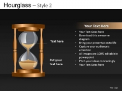 Hourglass Sand PowerPoint Ppt Templates
