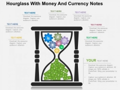 Hourglass With Money And Currency Notes PowerPoint Templates Hourglass With Money And Currency Notes PowerPoint Templates